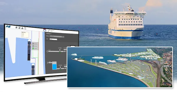 WideQuick® SCADA övervakar Östersjöns klimatsmartaste hamn