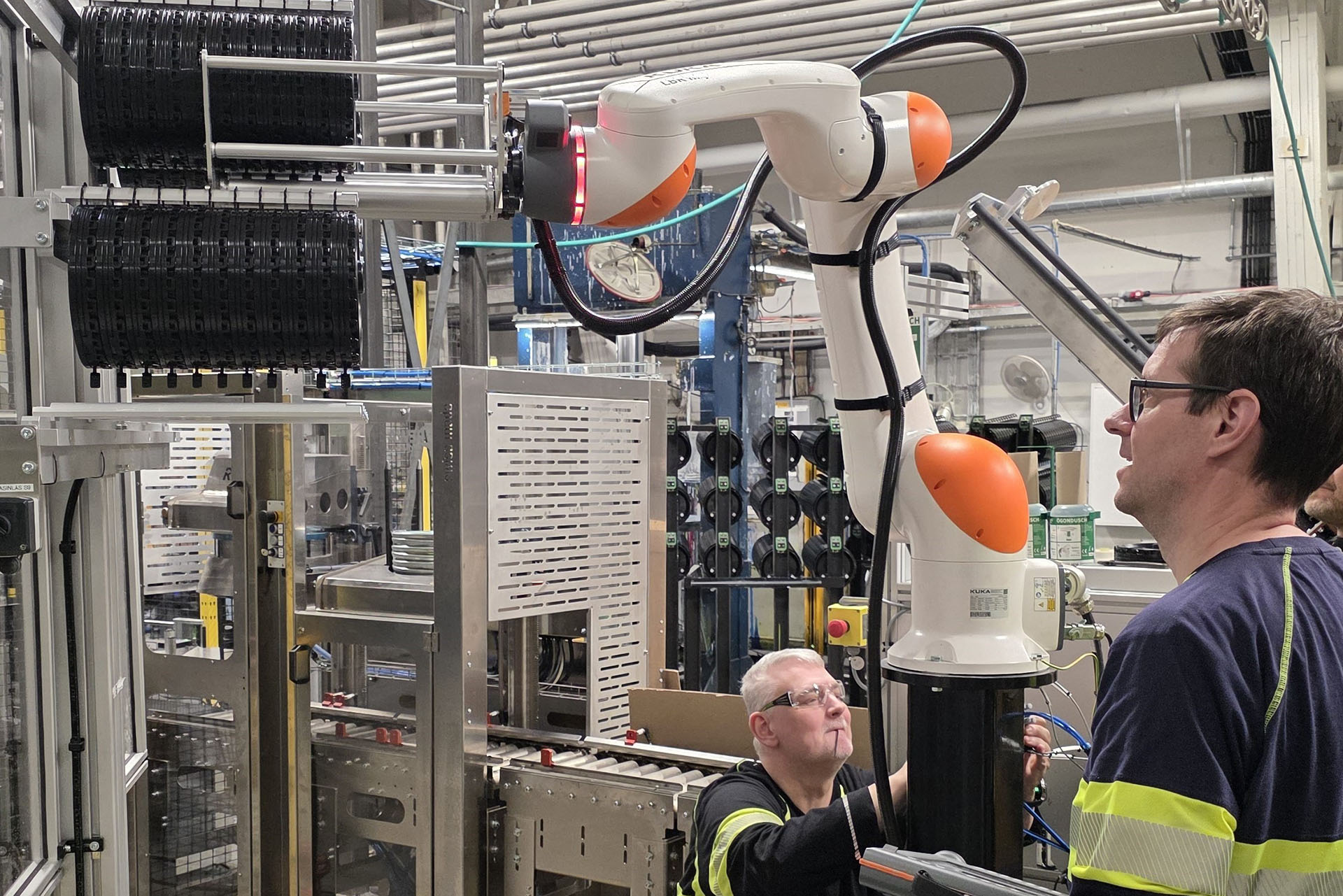 Robot mekanik Automation i Trelleborg