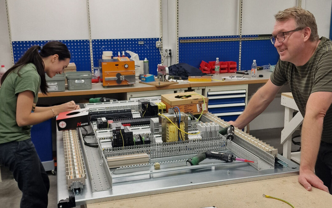 Nya verkstaden i full drift